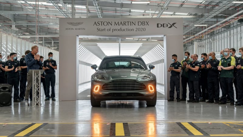 Aston Martin DBX SUV officially enters production